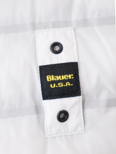 SEWALL Kurze, wattierte Daunenjacke mit hohem Kragen Optisches Wei&szlig;, Interieur Grau 995 - Daunenjacken f&uuml;r Herren