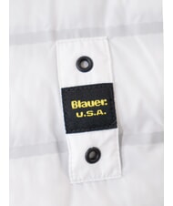 BLAUER SEWALL Kurze, wattierte Daunenjacke mit hohem Kragen Optisches Wei&szlig;, Interieur Grau 995 - Daunenjacken f&uuml;r Herren - 2