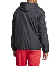 ADIDAS 3 STRIPES Sportjacke mit Kapuze Schwarz - Herrenjacken - 2