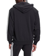 ADIDAS 3 STRIPES Kapuzenpullover Schwarz - Sweatshirts Herren - 2