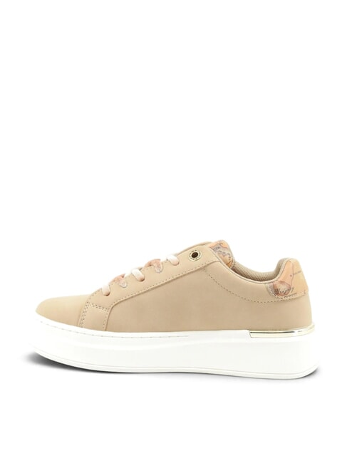 GEO Sneaker mit Logo Haselnuss/Geo Beige - Damenschuhe