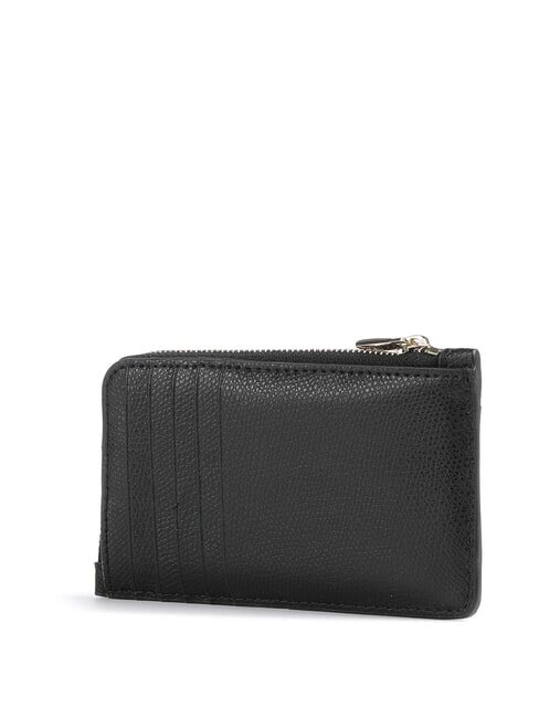 CAMELIA M&uuml;nzbeutel aus Leder Schwarz - Brieftaschen Damen