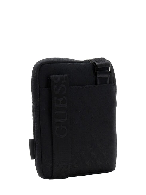 BOSTON Flache Tasche dunkles Schwarz - Umh&auml;ngetaschen Herren