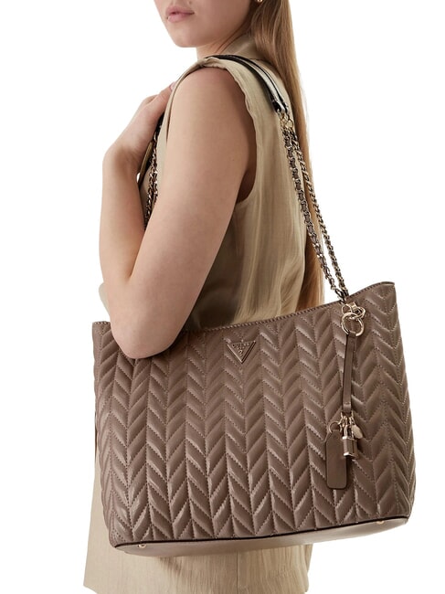 CHERYL 2 Umh&auml;ngetasche dunkles Taupe - Damentaschen
