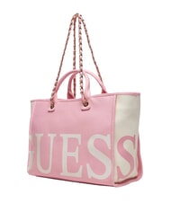 GUESS LOGO Eink&auml;ufer f&uuml;r Hand/Schulter Wildblumenrosa - Damentaschen - 3