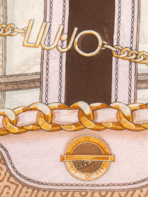 LOGO Bedruckter Schal Kamel - Schals