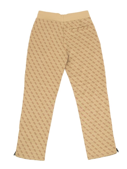 KIDS ACTIVE Jogginghose 4g aop beige wei&szlig; - Kinderhosen
