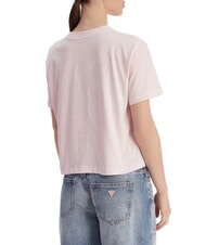 GUESS JEANS SS CN BOXY ICONIC  Baumwoll-T-Shirt Sommerflieder - T-Shirts und Tops f&uuml;r Damen - 2