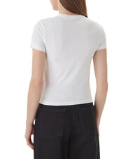 GUESS JEANS I LOVE GJ Baumwoll-T-Shirt purwei&szlig; - T-Shirts und Tops f&uuml;r Damen - 2