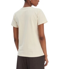 GUESS JEANS TRIANGLE Baumwoll-T-Shirt - T-Shirts und Tops f&uuml;r Damen