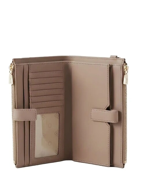 ANISE SLG Damengeldb&ouml;rse Logo in dunklem Taupe - Brieftaschen Damen