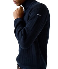 GUESS JEANS ZIP Baumwollpullover gewagter Ozean - Herrenpullover - 3