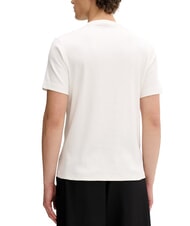GUESS JEANS RIBBED Baumwoll-T-Shirt Alabasterwei&szlig; - Herren-T-Shirts - 2