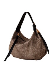 BORBONESE PRIVE Schultertasche mit Schultergurt - Damentaschen