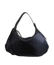 BORBONESE PRIVE L Schultertasche mit Schultergurt dunkles Schwarz - Damentaschen - 3
