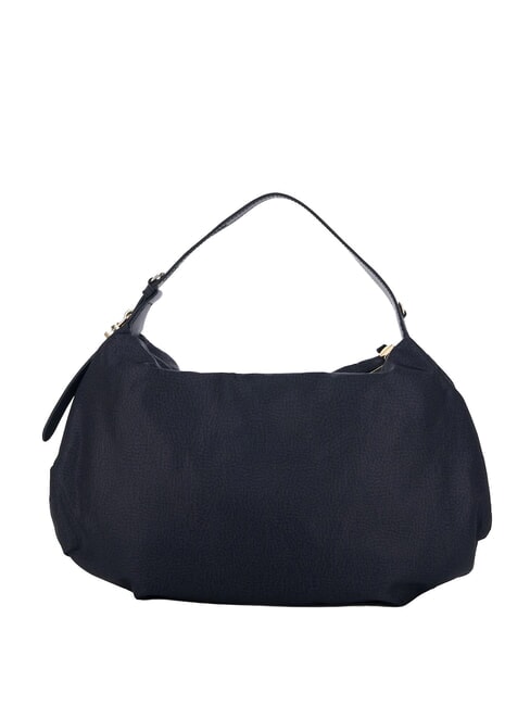 PRIVE L Schultertasche mit Schultergurt dunkles Schwarz - Damentaschen