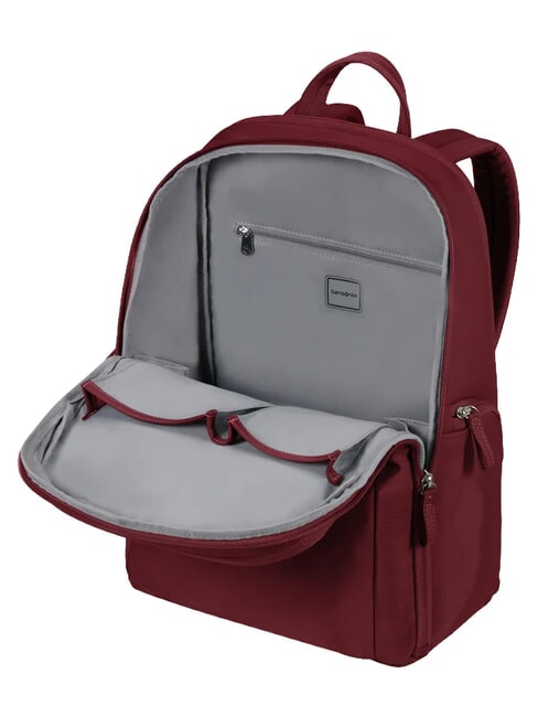 MOVE 5.0 Nylon-Rucksack f&uuml;r 14-Zoll-Laptop Burgund - Rucks&auml;cke f&uuml;r Schule &amp; Freizeit
