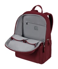 SAMSONITE MOVE 5.0 Nylon-Rucksack f&uuml;r 14-Zoll-Laptop Burgund - Rucks&auml;cke f&uuml;r Schule &amp; Freizeit - 5