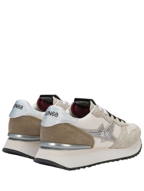 STARGIRL STRASS LOGO Turnschuhe biancopan - Damenschuhe