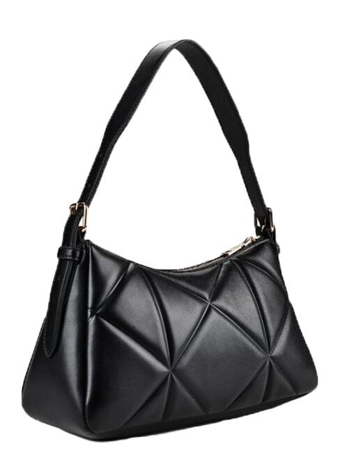EMBOSSED QUILTED Schultertasche, verstellbar Schwarz - Damentaschen