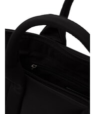 BLAUER PADDED Einkaufstasche mit Schultergurt SCHWARZ - Damentaschen - 4