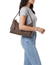 LOVE MOSCHINO SIGNATURE ZIP Schultertasche, verstellbar braun/braun - Damentaschen - 2