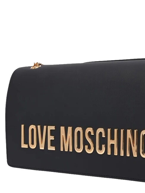 BOLD LOVE Schultertasche mit Kette Schwarz - Damentaschen