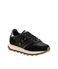 BLAUER MILLS Damen-Sneaker schwarz/leopard - Damenschuhe - 2