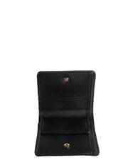 LOVE MOSCHINO BOLD LOVE Kompakte Geldb&ouml;rse mit Rei&szlig;verschluss Schwarz - Brieftaschen Damen - 3