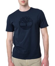 TIMBERLAND KBEC RIVER Kurzarm-T-Shirt Ozean - Herren-T-Shirts - 3
