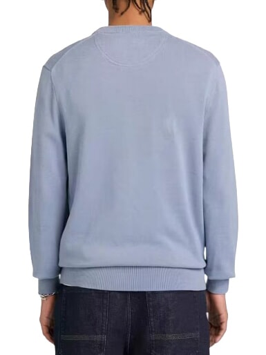WILLIAMS RIVER Pullover mit Rundhalsausschnitt Mittelblau - Herrenpullover
