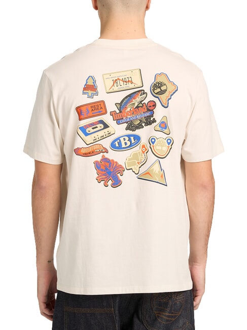 MAGNET Kurzarm-T-Shirt aus reiner Baumwolle vintage wei&szlig; - Herren-T-Shirts