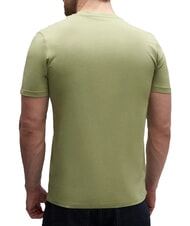 TIMBERLAND WATER Kurzarm-T-Shirt aus reiner Baumwolle hellgr&uuml;n - Herren-T-Shirts - 2