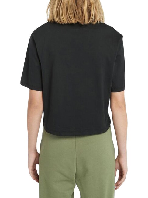 STACK LOGO  Baumwoll-T-Shirt SCHWARZ - T-Shirts und Tops f&uuml;r Damen