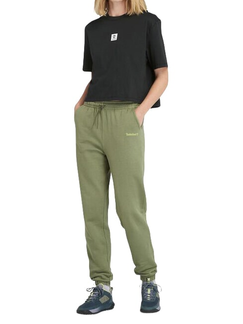 STACK LOGO  Baumwoll-T-Shirt SCHWARZ - T-Shirts und Tops f&uuml;r Damen
