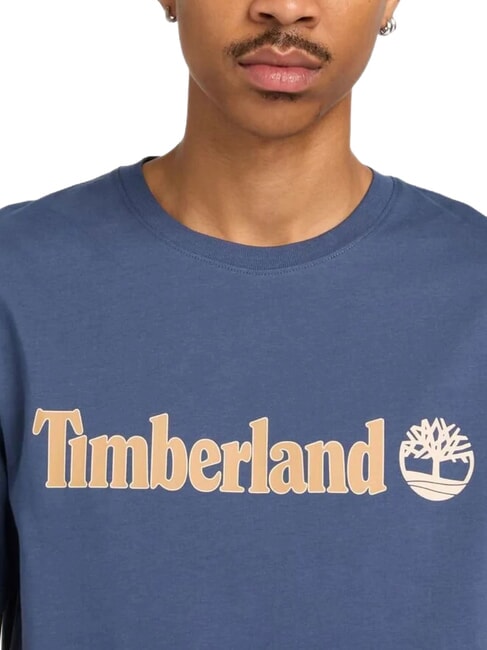 KENNEBEC RIVER LINEAR LOGO Baumwoll t-shirt Ozean - Herren-T-Shirts