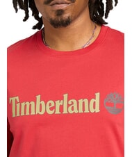 TIMBERLAND KENNEBEC RIVER LINEAR LOGO Baumwoll t-shirt Amerikanische Sch&ouml;nheit - Herren-T-Shirts - 4