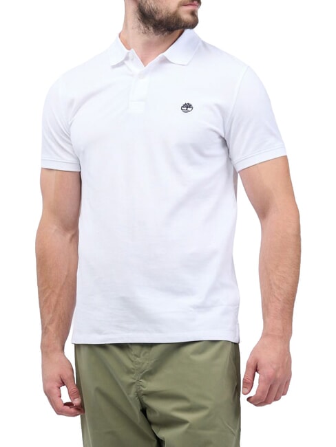 MILLERS RIVER Kurzarm-Poloshirt Wei&szlig; - Herren-Polo-Shirts/Herren-Polo-Shirt/Herrenpoloshirt/Herrenpoloshirts