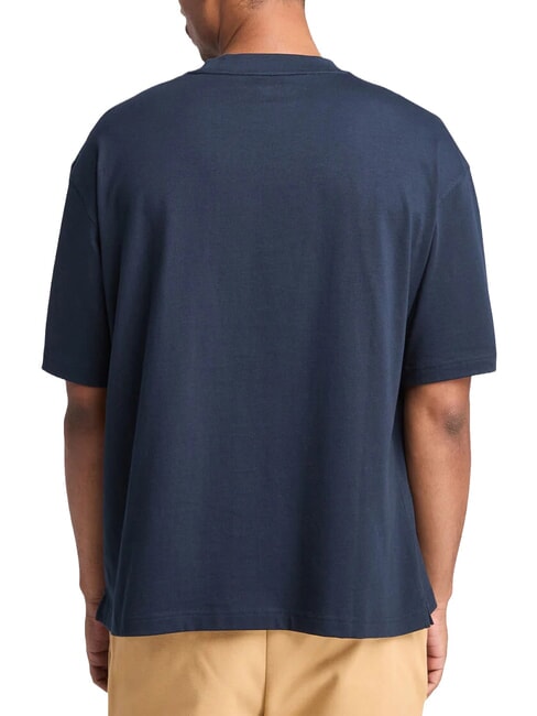 DUNSTAN RIVER Baumwoll-T-Shirt dunkler Saphir - Herren-T-Shirts