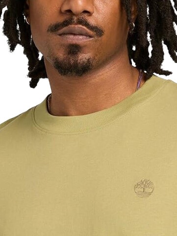DUNSTAN RIVER Baumwoll-T-Shirt hellgr&uuml;n - Herren-T-Shirts