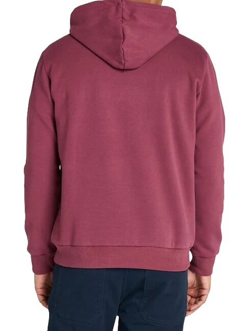 EMBROIDERY TONAL Kapuzenpullover Burgund - Sweatshirts Herren
