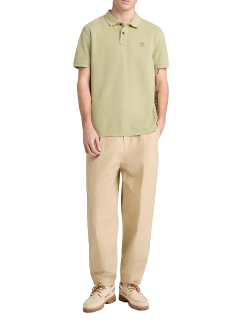 MILLERS RIVER Poloshirt aus Baumwolle hellgr&uuml;n - Herren-Polo-Shirts/Herren-Polo-Shirt/Herrenpoloshirt/Herrenpoloshirts
