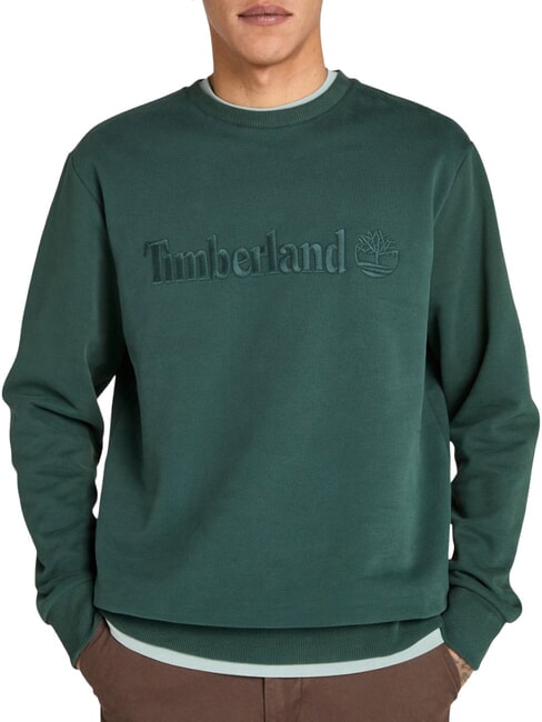 EMBROIDERY TONAL Sweatshirt mit Rundhalsausschnitt gr&uuml;ne Giebel - Sweatshirts Herren