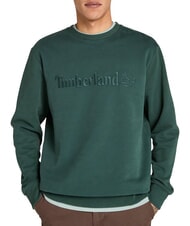 TIMBERLAND EMBROIDERY TONAL Sweatshirt mit Rundhalsausschnitt gr&uuml;ne Giebel - Sweatshirts Herren - 3