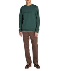 TIMBERLAND EMBROIDERY TONAL Sweatshirt mit Rundhalsausschnitt gr&uuml;ne Giebel - Sweatshirts Herren - 4