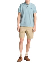 TIMBERLAND MILLERS RIVER Poloshirt aus Baumwolle graue Morgend&auml;mmerung - Herren-Polo-Shirts/Herren-Polo-Shirt/Herrenpoloshirt/Herrenpoloshirts - 4