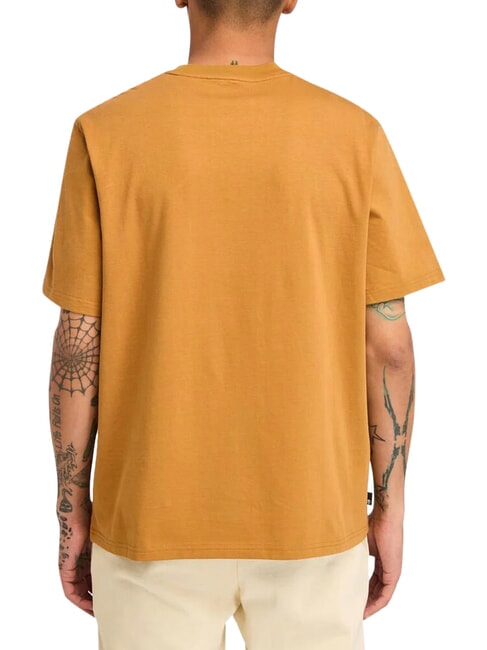 EMBROIDERY TONAL Baumwoll t-shirt Weizenstiefel - Herren-T-Shirts