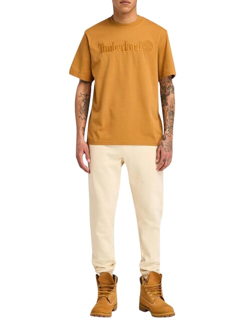 EMBROIDERY TONAL Baumwoll t-shirt Weizenstiefel - Herren-T-Shirts