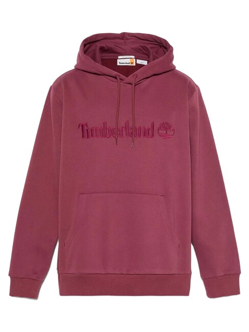 EMBROIDERY TONAL Kapuzenpullover Burgund - Sweatshirts Herren