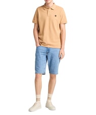 TIMBERLAND MILLERS RIVER Poloshirt aus Baumwolle leichter Weizenstiefel - Herren-Polo-Shirts/Herren-Polo-Shirt/Herrenpoloshirt/Herrenpoloshirts - 3